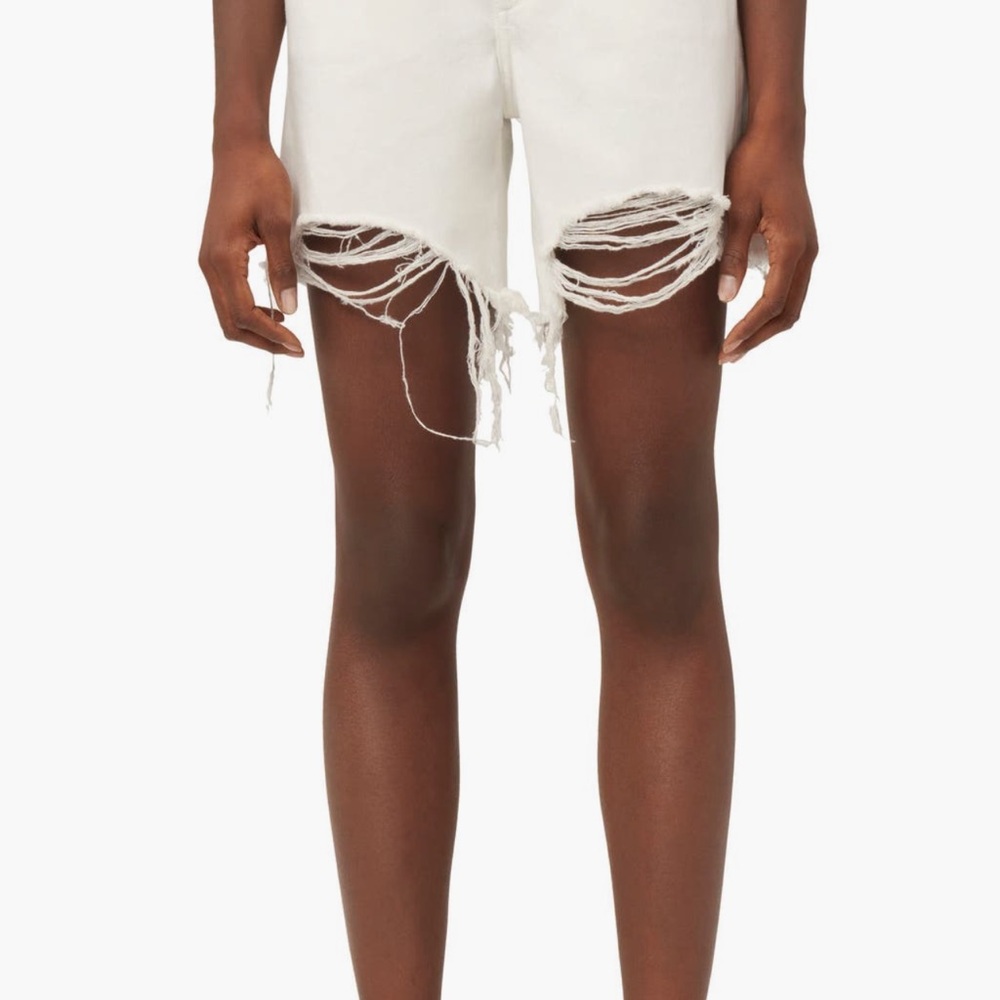 NWT DL1961 Emilie Ripped High Waist Fray Denim Shorts